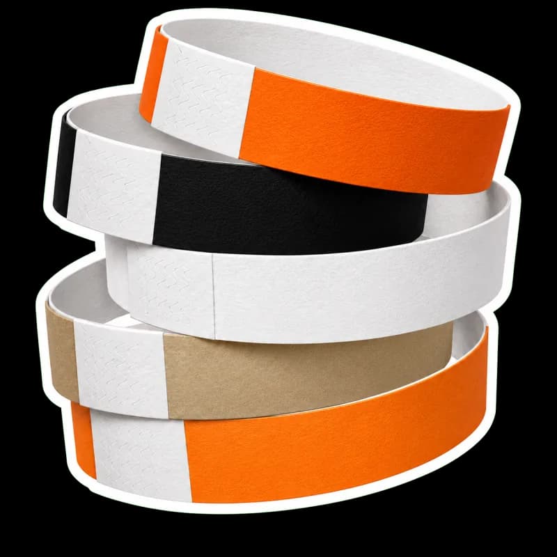 Brazaletes personalizados Tyvek